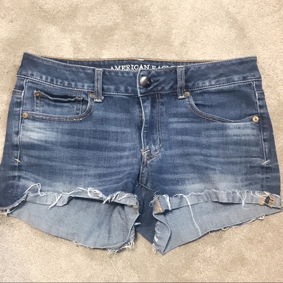American Eagle Outfitters Pants - American Eagle Shortie Jean Shorts Denim Cutoffs